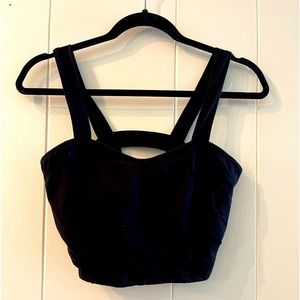 Black Bozzzolo workout top.. size large